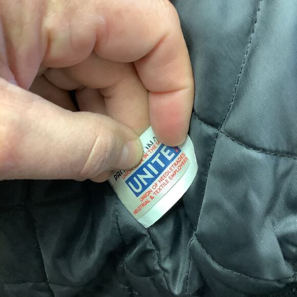 Kodiak Alaska Ship Jacket Coat Mens Sz XL Full Snap Excelled NY USA Wool Leather - Picture 8 of 9